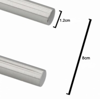 Suport dublu pentru prosoape, 43 cm, otel inoxidabil, argintiu, Alpina, 07967